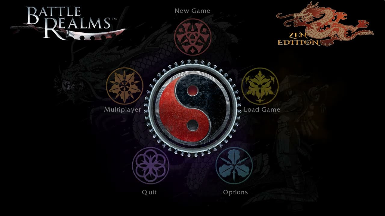 1 Hour Relaxing Music - Battle Realms - Main Menu Screen Theme