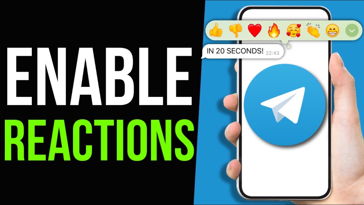 How To React On Telegram Message (IN 20 SECONDS)