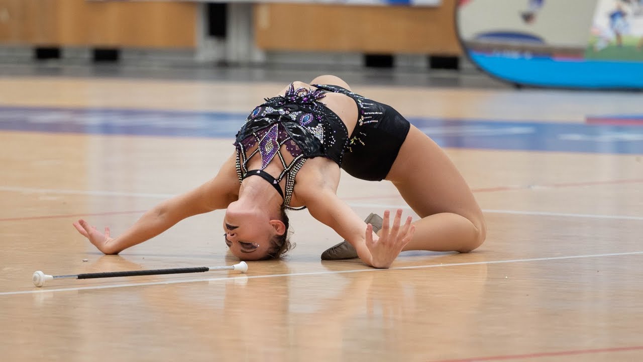 Twirling Bâton - Finale N1 2023 - Cassandra GUILAINE - Senior élite