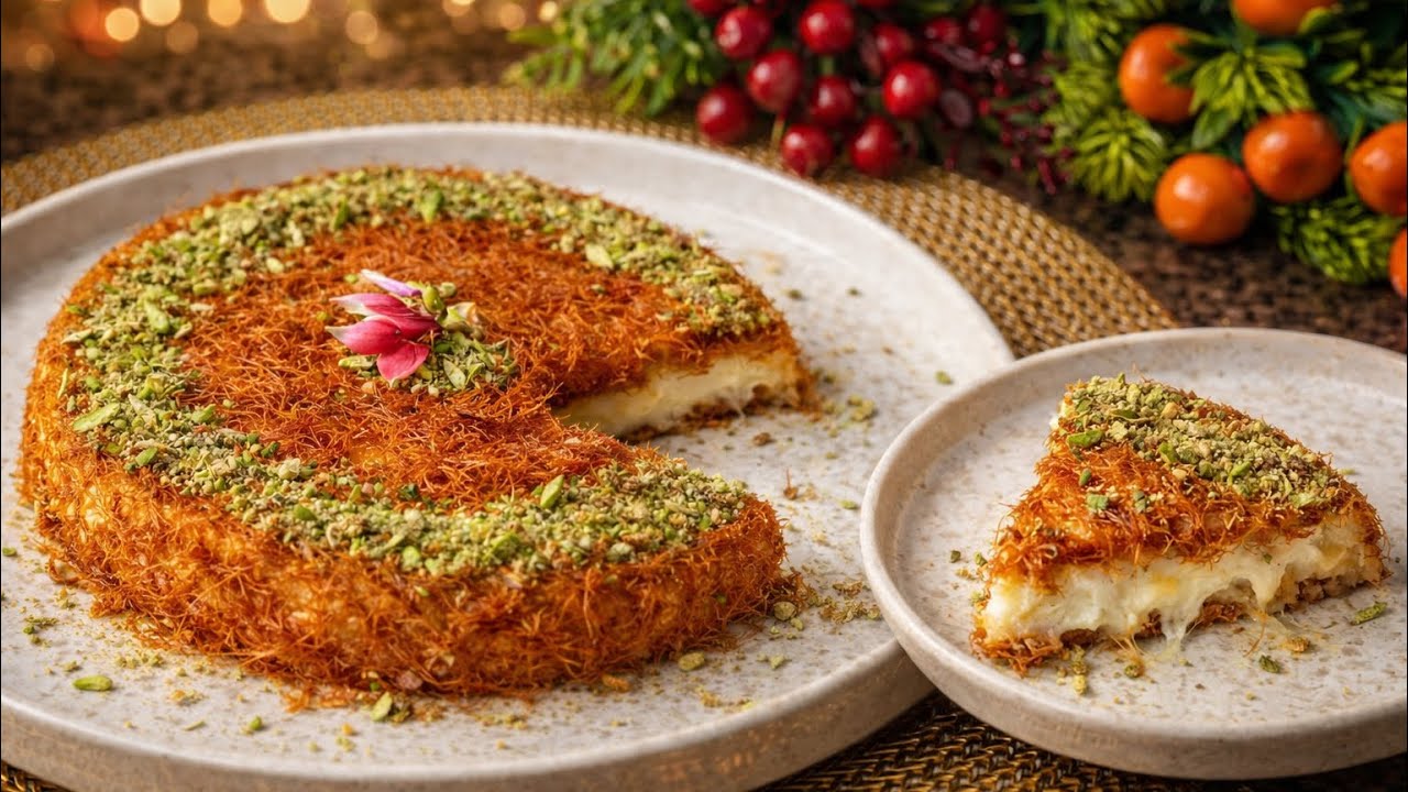 Eid Special Kunafa Recipe|Best Arabian Dessert at Home|Crispy & Cheesy Kunafa|Perfect Eid Dessert