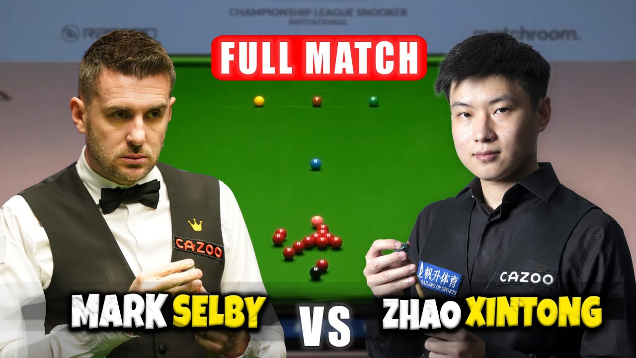 Mark Selby vs Zhao Xintong Championship League 2026 Snooker Full Match