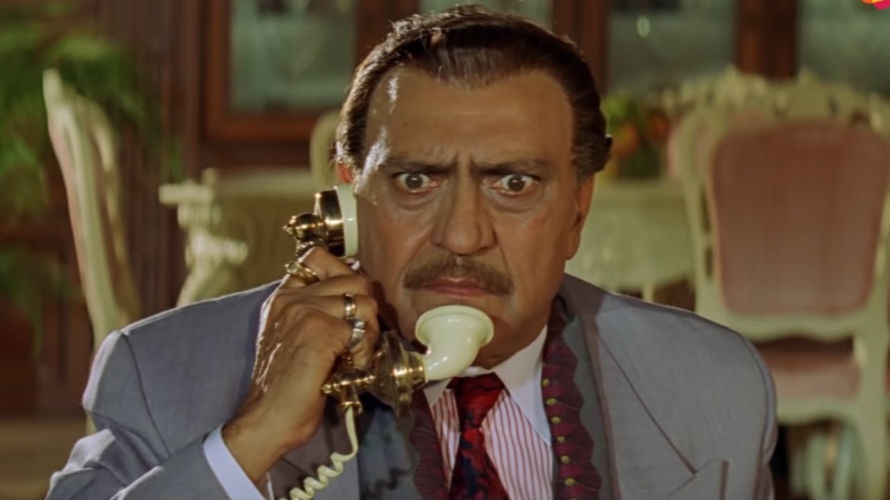 कुत्ते बोलते नही भोकते है | Amrish Puri | Twinkle Khanna | Zulmi Movie Part 02