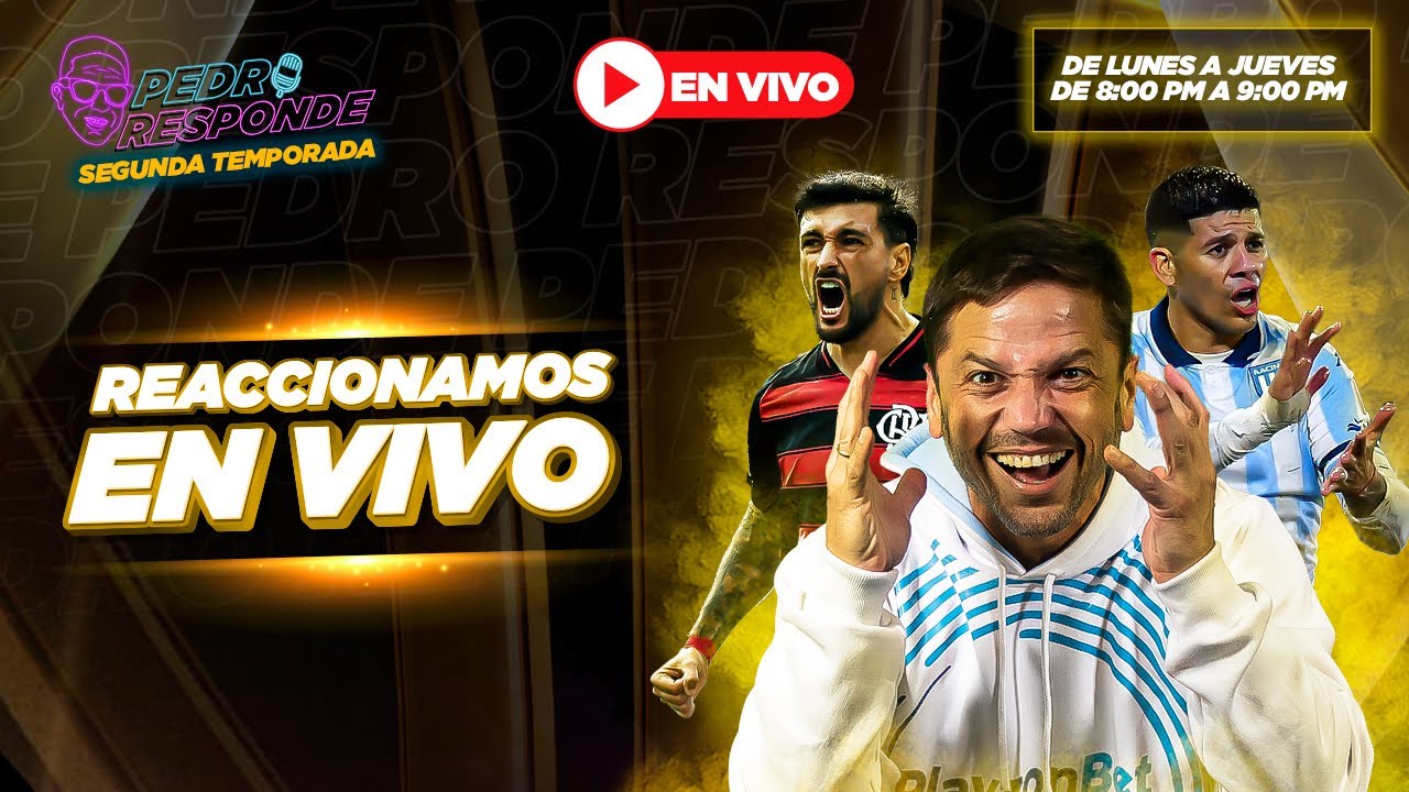 FLAMENGO VS RACING REACCIONAMOS &iexcl;PEDRO RESPONDE EN VIVO!  |#Playzontv #PedroResponde