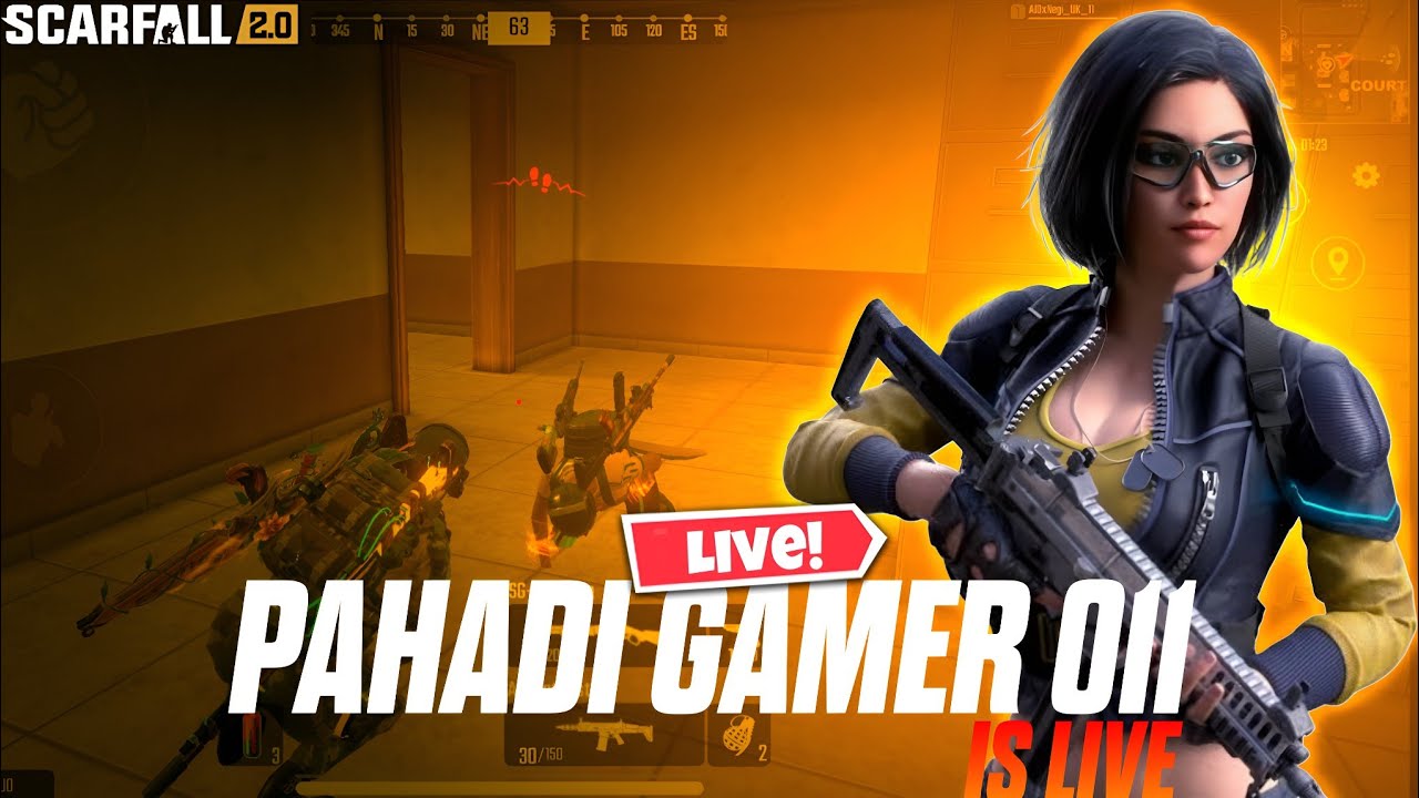 LIVE PP MATCHES & SCARPASS SEASON 4 GIVEAWAY WHEN ? || Scarfall 2.0 || Pahadi Gamer 011