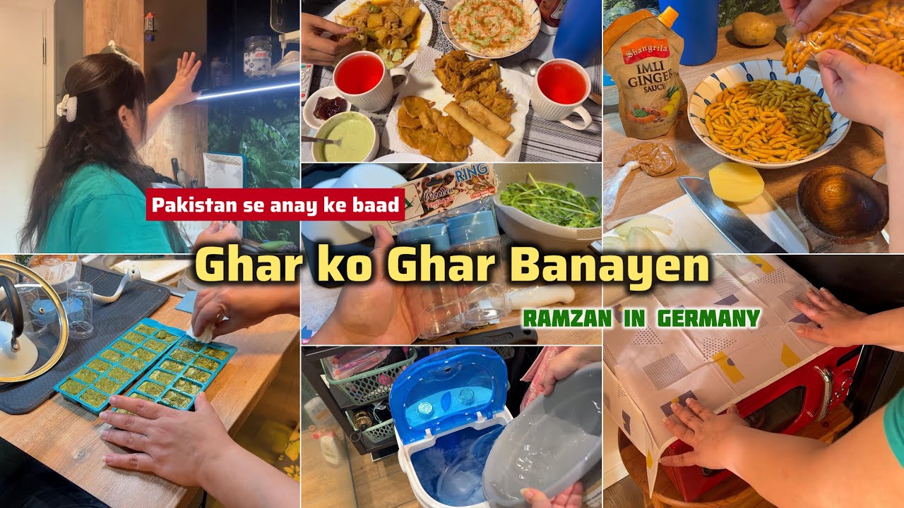 Pakistan se Anay ke Baad 🏡 Germany akay Ramzan ki Routine ✨ Pakistan ka Taste