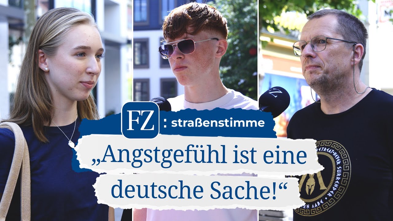 63% der Deutschen haben Zukunftsangst | Straßenumfrage