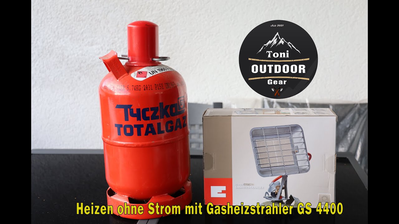 Gasheizstrahler GS 4400 Einhell - Camping - Outdoor - Blackout - Stromausfall - Blackout Heizung