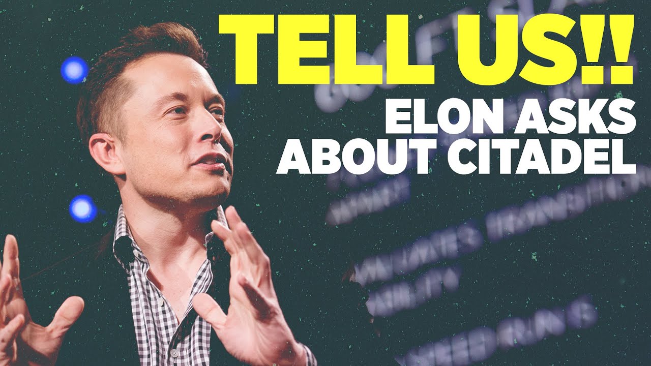 Elon Musk Asks Robinhood CEO About Citadel (Crazy Answers)