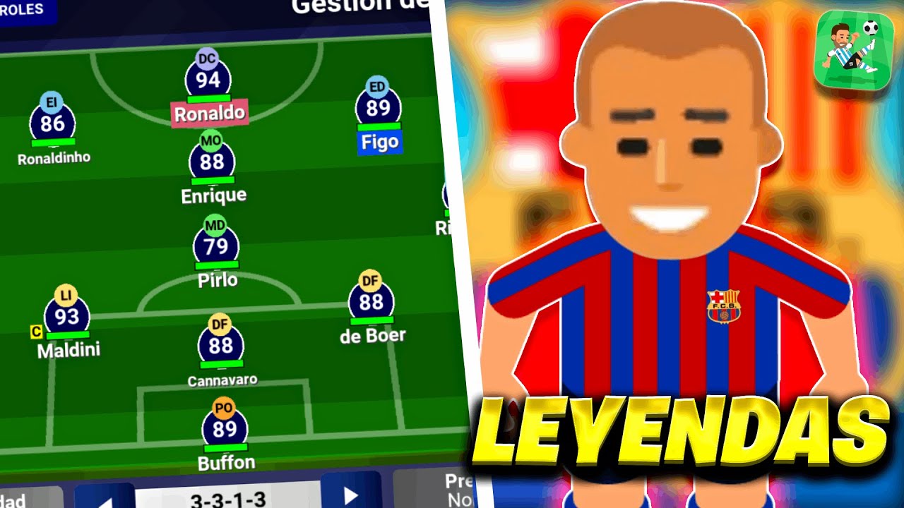 ¡ARMO el MEJOR EQUIPO del NUEVO PACK de LEYENDAS en WORLD SOCCER CHAMPS!