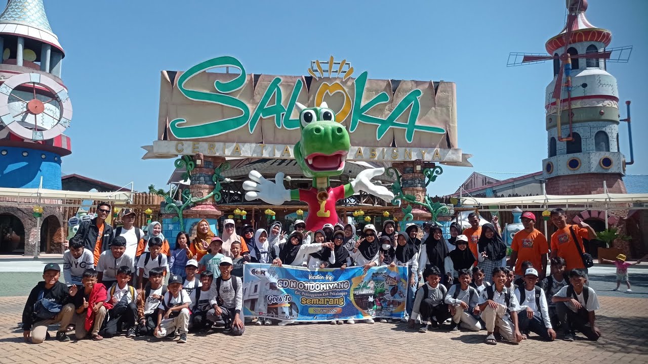 VACATION TRIP SDN 01 DOMIYANG PANINGGARAN GOES TO SALOKA #semarang #kamantaratourofficial