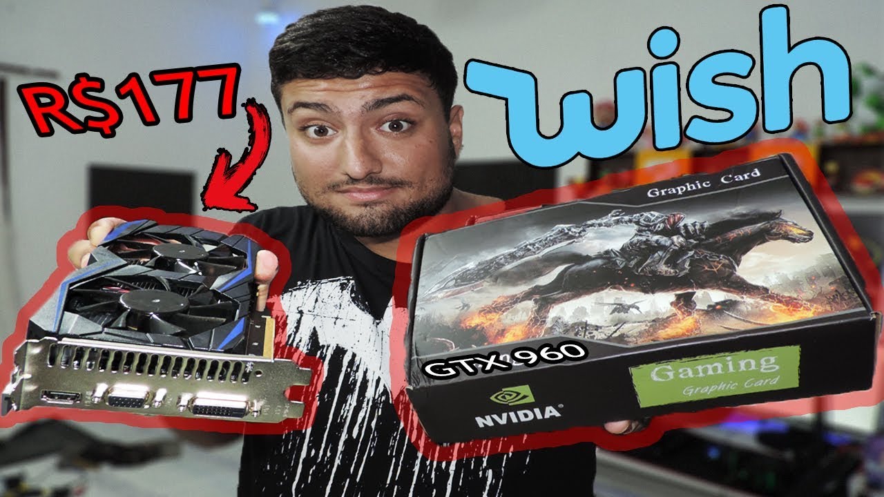 PLACA DE VÍDEO DA WISH! APENAS 180 REAIS! GTX 960