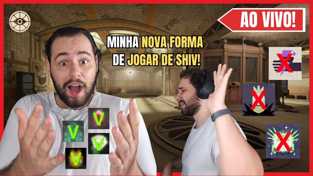 🔴 NOVA MANEIRA DE JOGAR DE SHIV?! | AO VIVO | LEIA A DESCRIÇÃO!