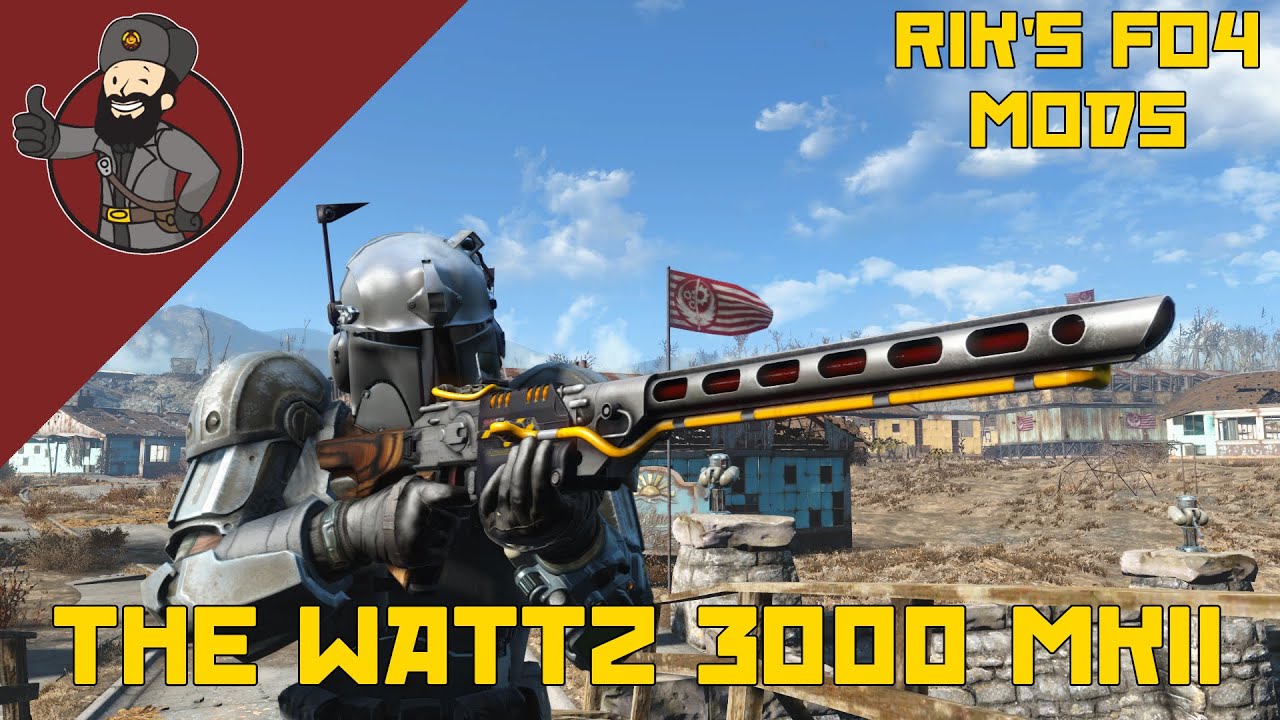 Rik's Fallout 4 Mods - The Wattz 3000 MKII by DeadPool2099