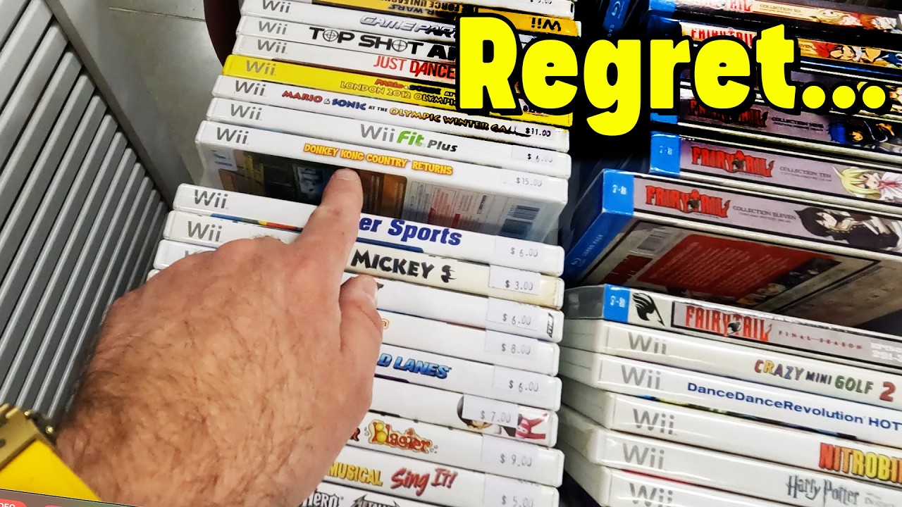 Hunting for the BEST Nintendo Games at Retro Rick's expo