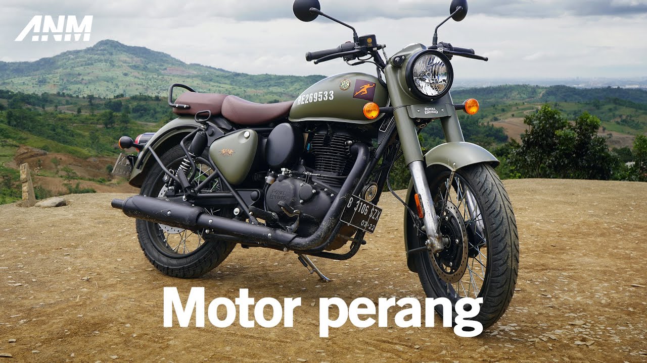 Berasa Captain America, naik ROYAL ENFIELD Classic 350