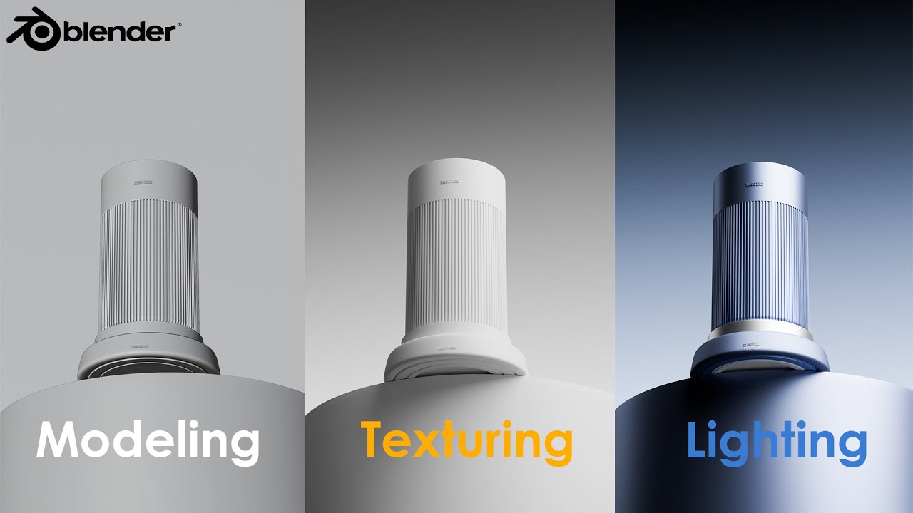 3D Product Modeling, Texturing and Lighting in Blender | Blender 3D