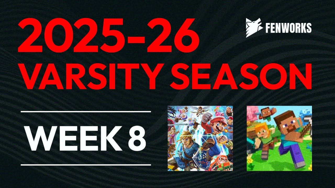 Fenworks Varsity Season 2025-26 | Week 8 Broadcast | SSBU & Minecraft Bedwars