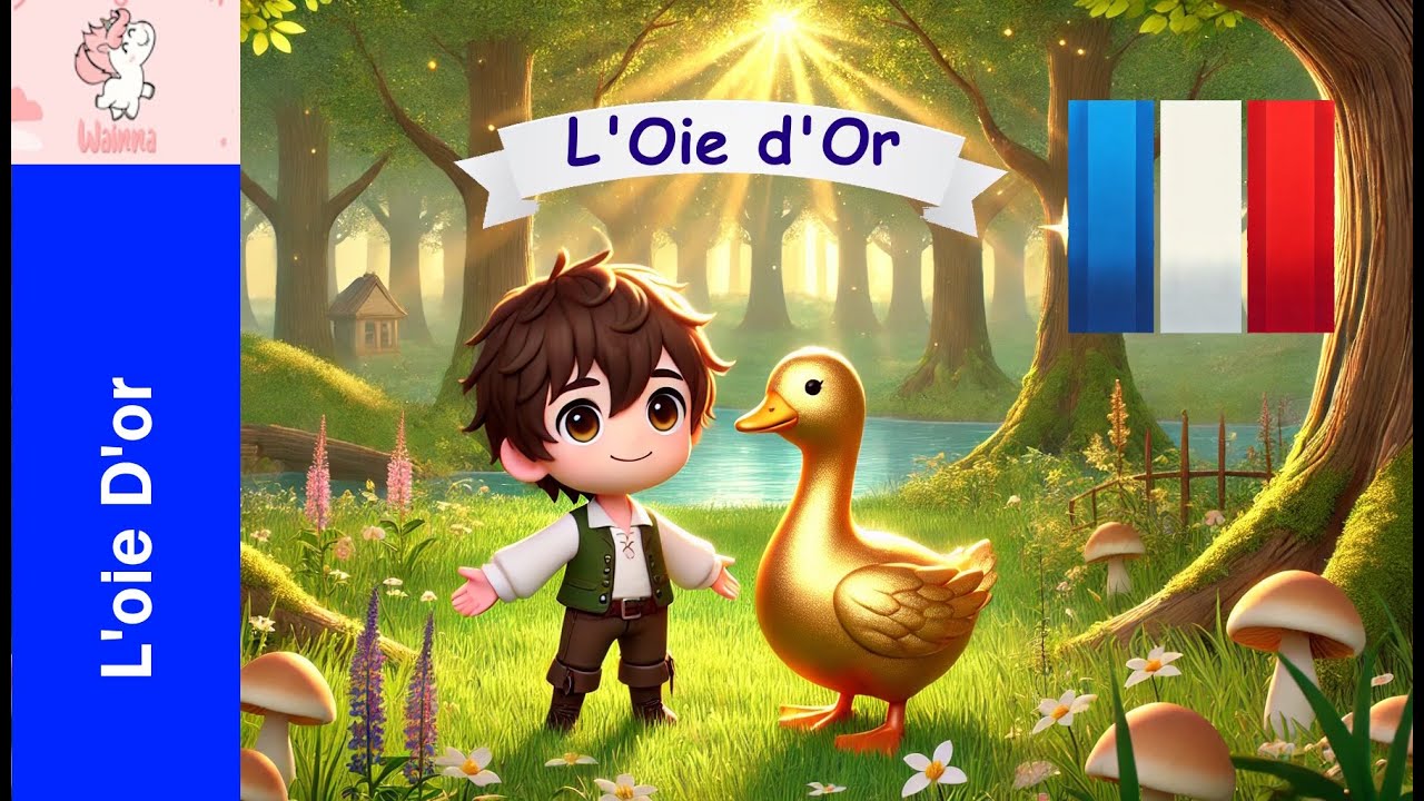 🪿✨ L’Oie d’Or – des frères Grimm 🌟📖#enfants    #histoirespourenfants