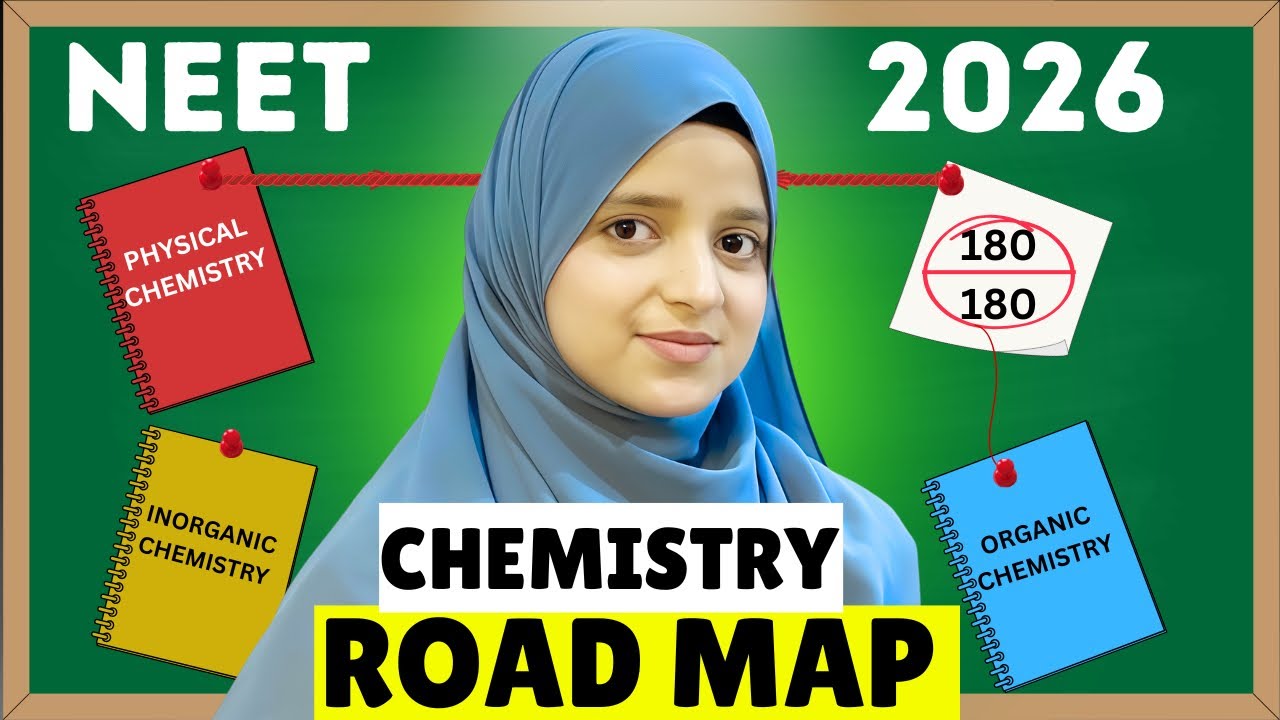 How to Study Chemistry for NEET 🎯 Best Strategy for Physical, Organic & Inorganic📚