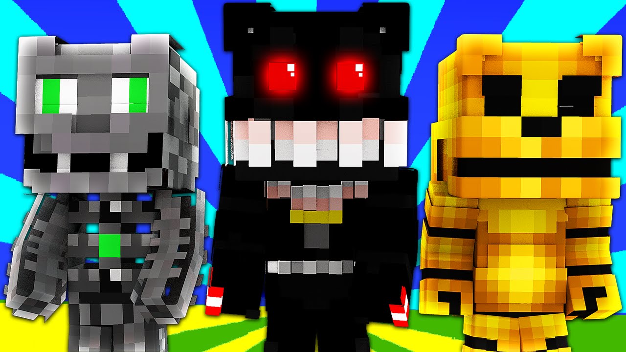 FNAF World - NIGHTMARE! (Minecraft Roleplay) Night 54
