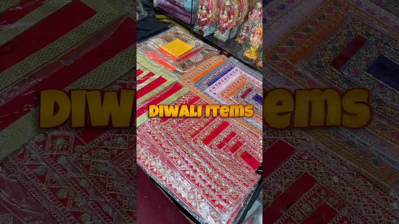 Diwali Decorative Items Available At Radhey Mohan, Naveen Market, Kanpur | #shorts