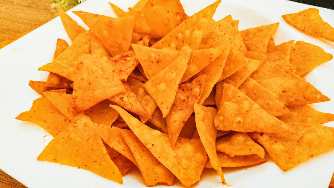 Chips Doritos aux épices ‼️ chips maison comme les magasins sont très savoureuses facile à faire