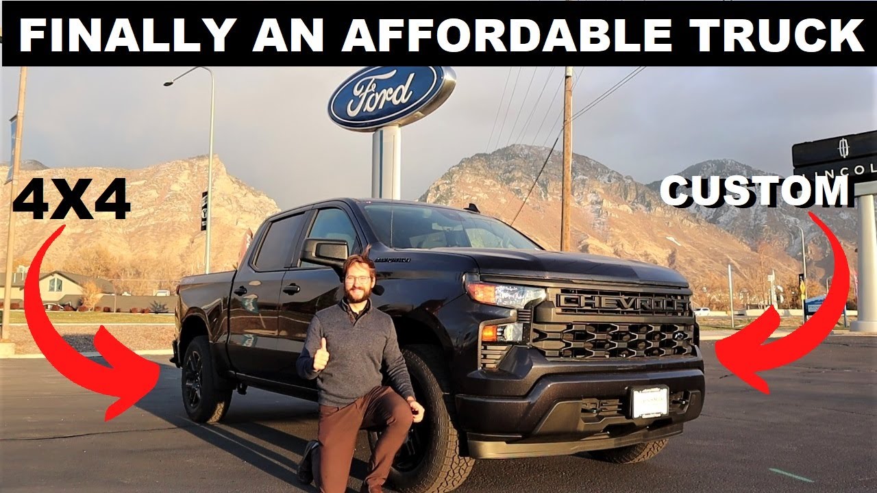2023 Chevy Silverado 1500 Custom: This Is A Great Value!