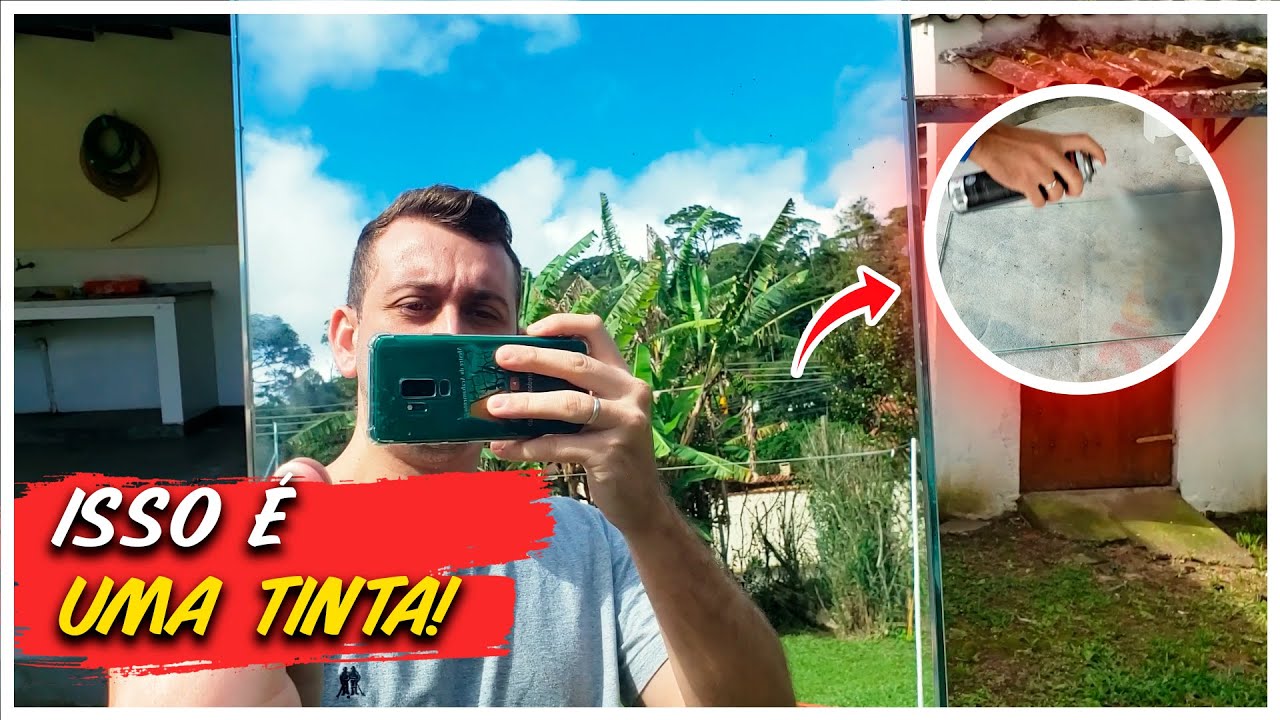 CONHEÇA A TINTA QUE VIRA ESPELHO