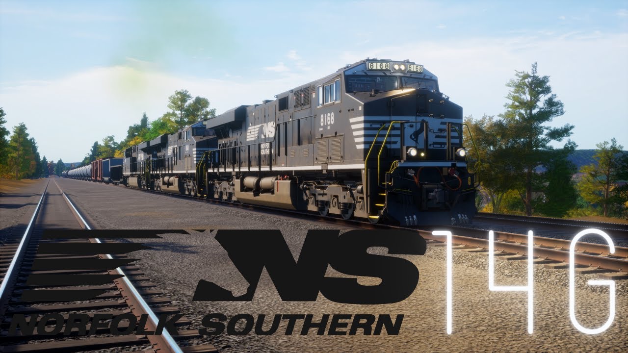 Train Sim World 3 Norfolk Southern 14G Manifest From Chicago To Morrisville. NS Pittsburgh Line.