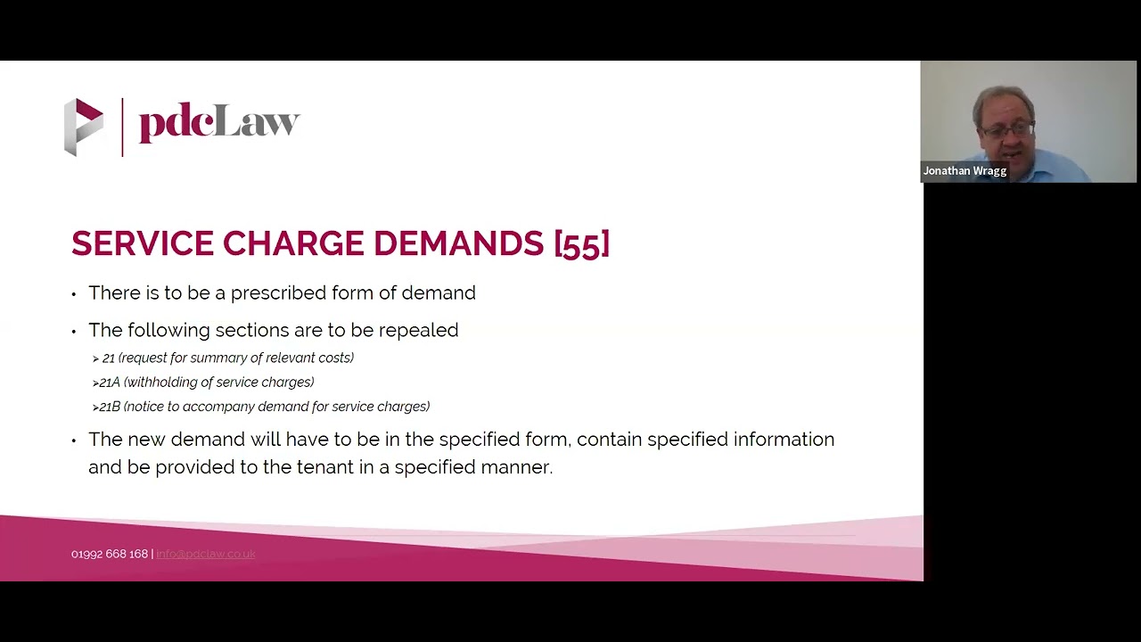 Knowledge Bank: Leasehold and Freehold Reform Act - Service Charge Changes