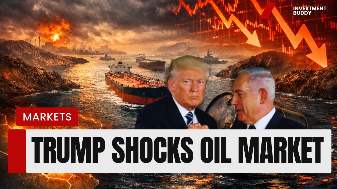 Crude Oil Falls 3% After Trump’s Hormuz Strait Intervention | Global Market Explained | Iran US War