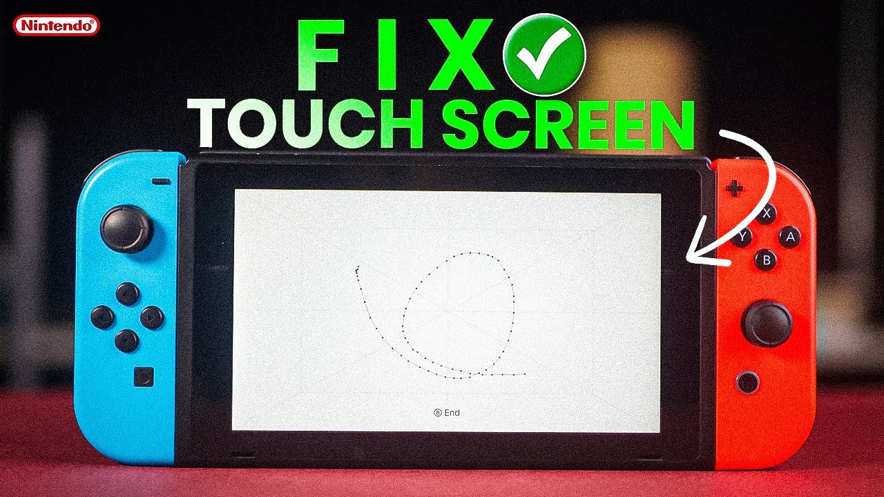How To Fix Touch screen for Nintendo Switch !!