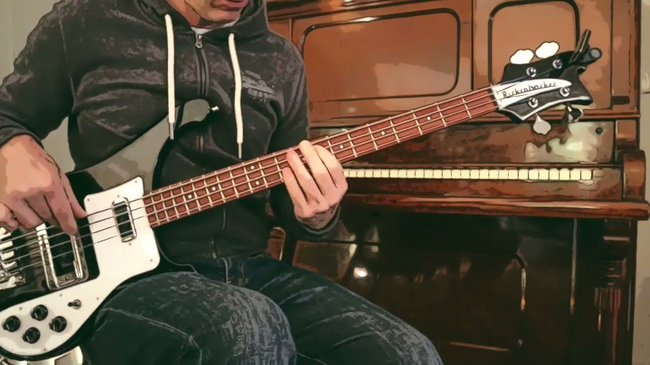 Rickenbacker 4003 S with Flatwounds