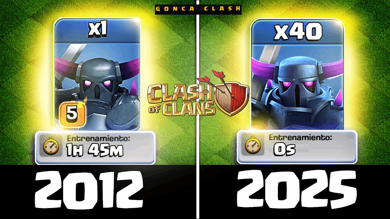 👑 ¿El MEJOR Cambio ES el FIN de una Era? La EVOLUCIÓN de Clash of Clans (2012-2025)