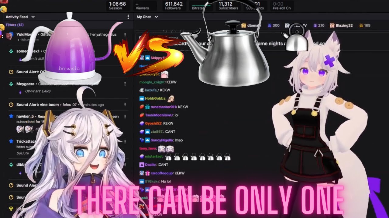 Filian challenged Henya to a Kettle-Off