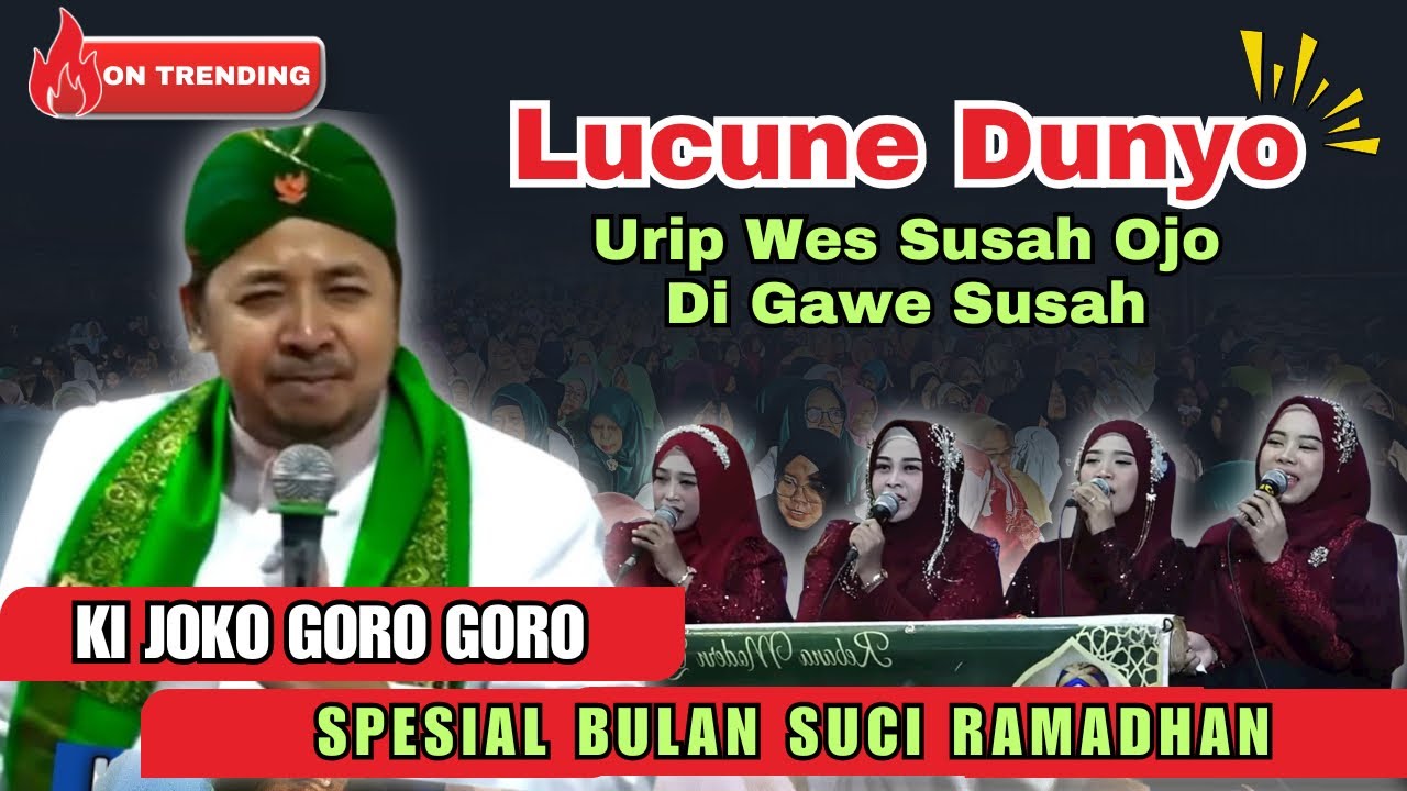 🔴 KI JOKO GORO GORO TERBARU | WONG SUSAH PODO SAMBAT WONG SUGEH PODO SAK PENAKE DEWE