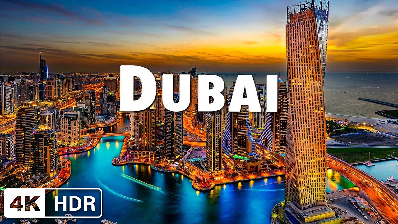 [4K] DUBAI – Urban Oasis of the Future | Relaxing Music