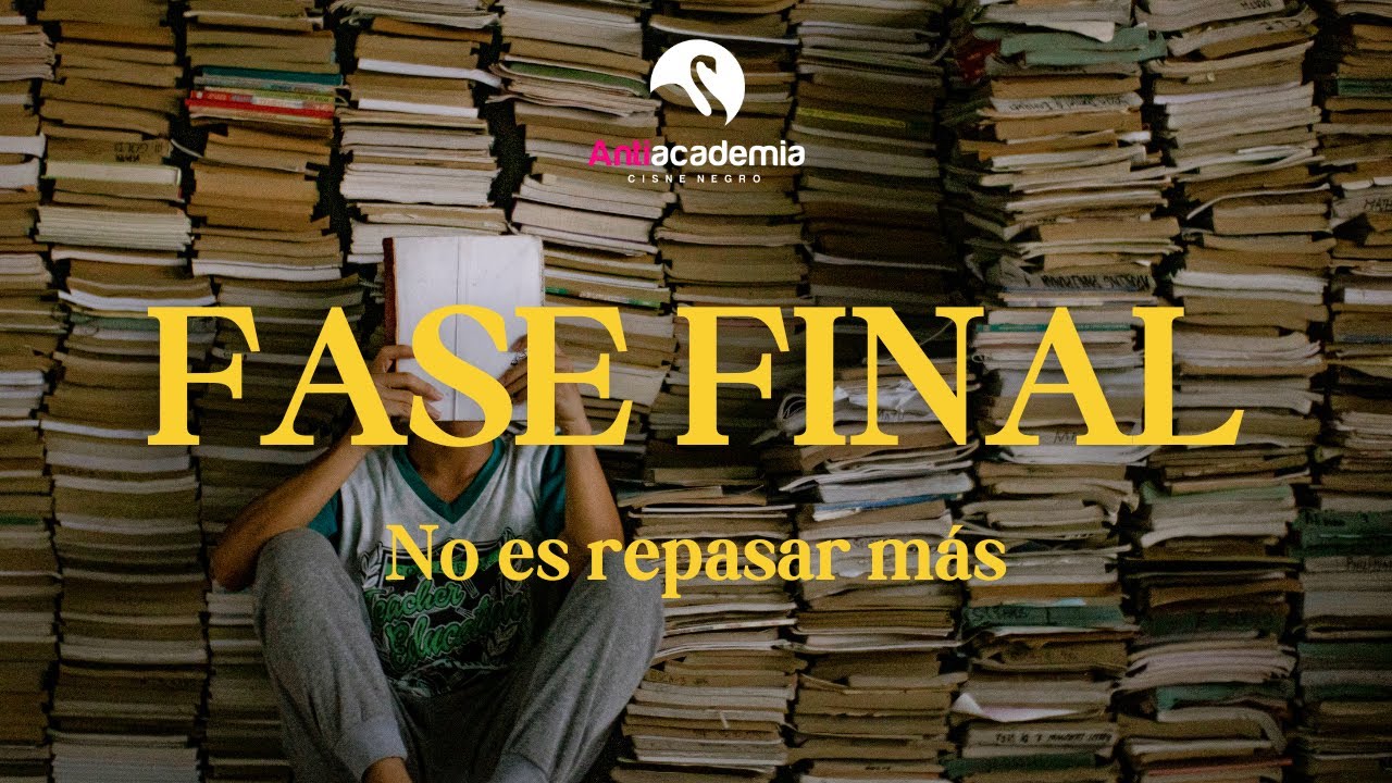 Examen PIR — Fase final: cómo aprender de verdad en las últimas semanas
