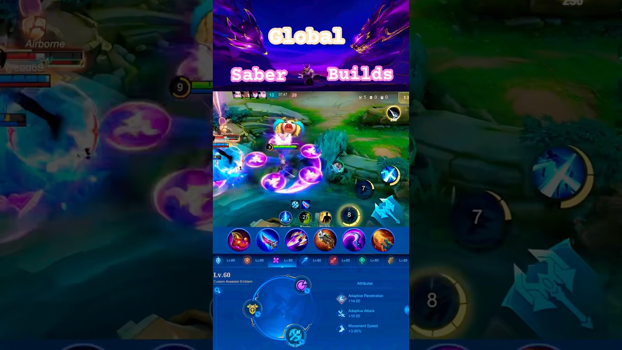 Saber&rsquo;s One-Shot Build! 💥 Delete Enemies in Seconds Guide