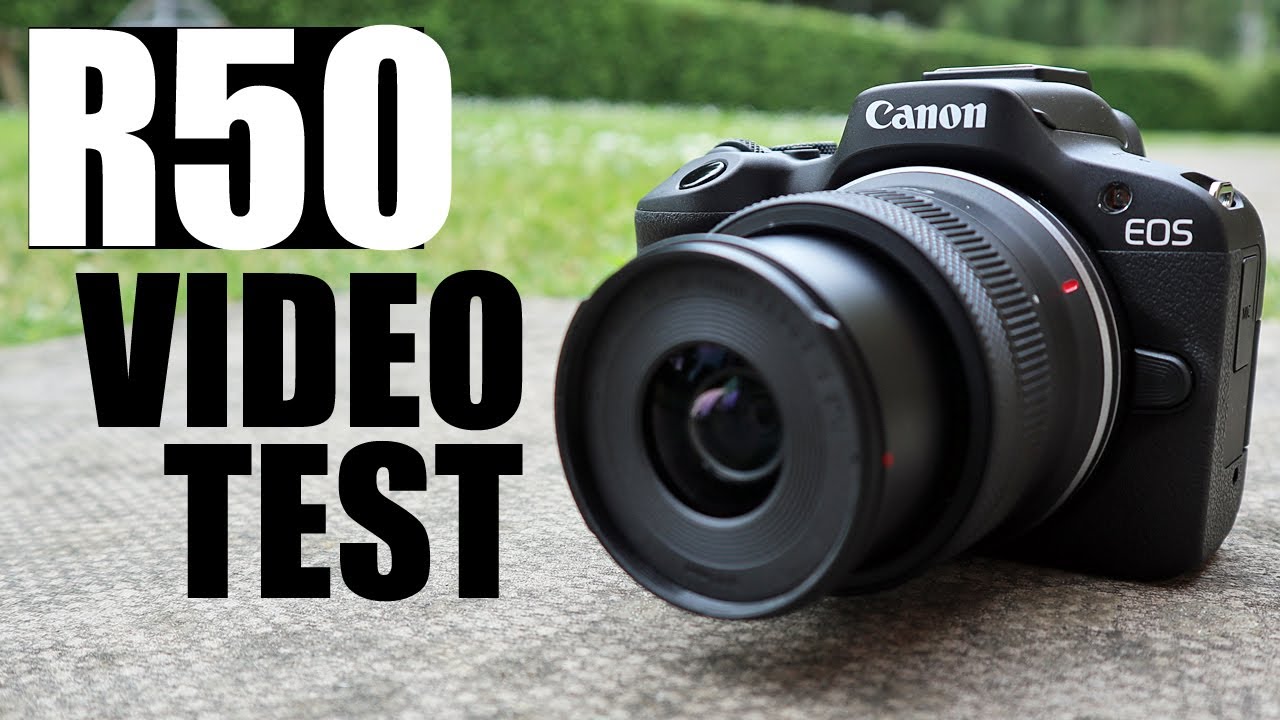 Perfect Canon R50 video test with kit lens in 2024
