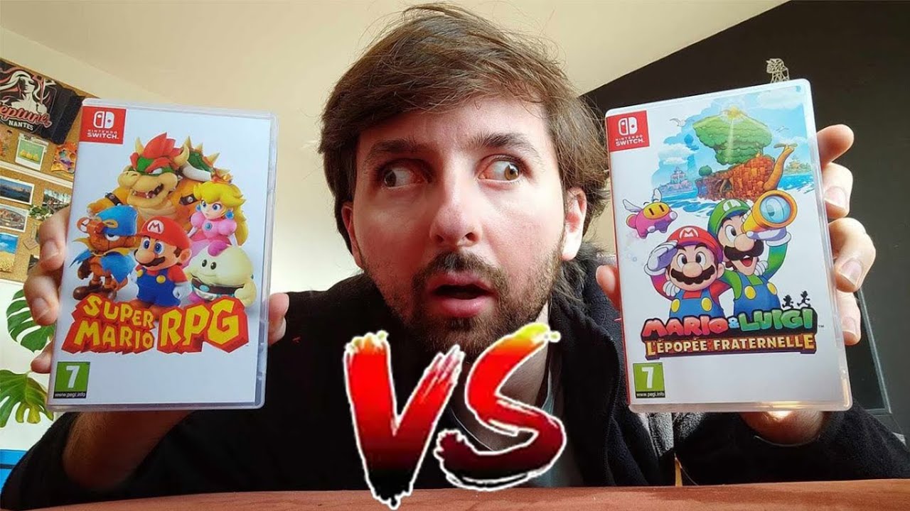 Mario & Luigi L'Épopée Fraternelle VS Super Mario RPG