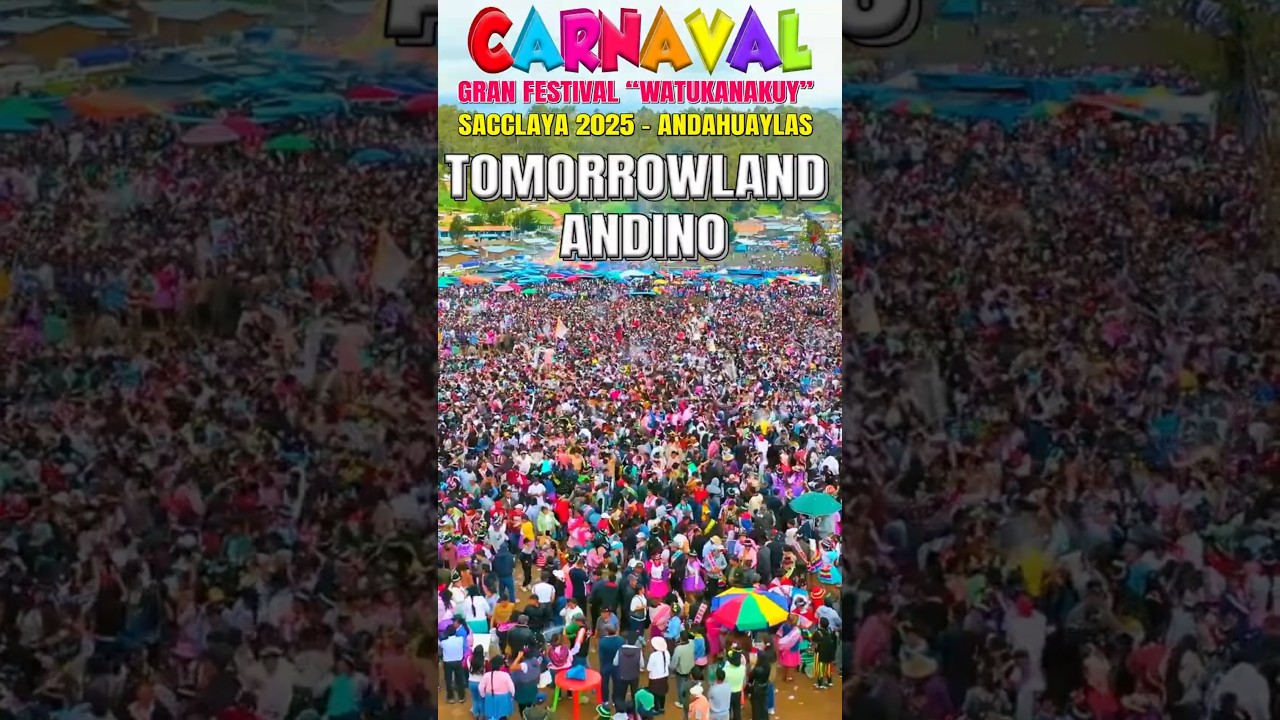 CARNAVAL DE MILCOLORES /  SACCLAYA 2025 / ANDAHUAYLAS #videoviral #baile #folklore#andahuaylas