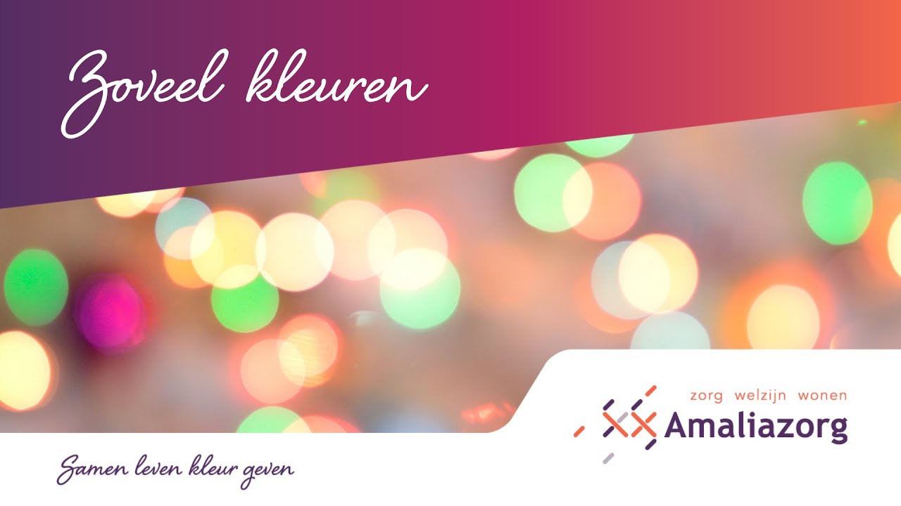 Zoveel kleuren