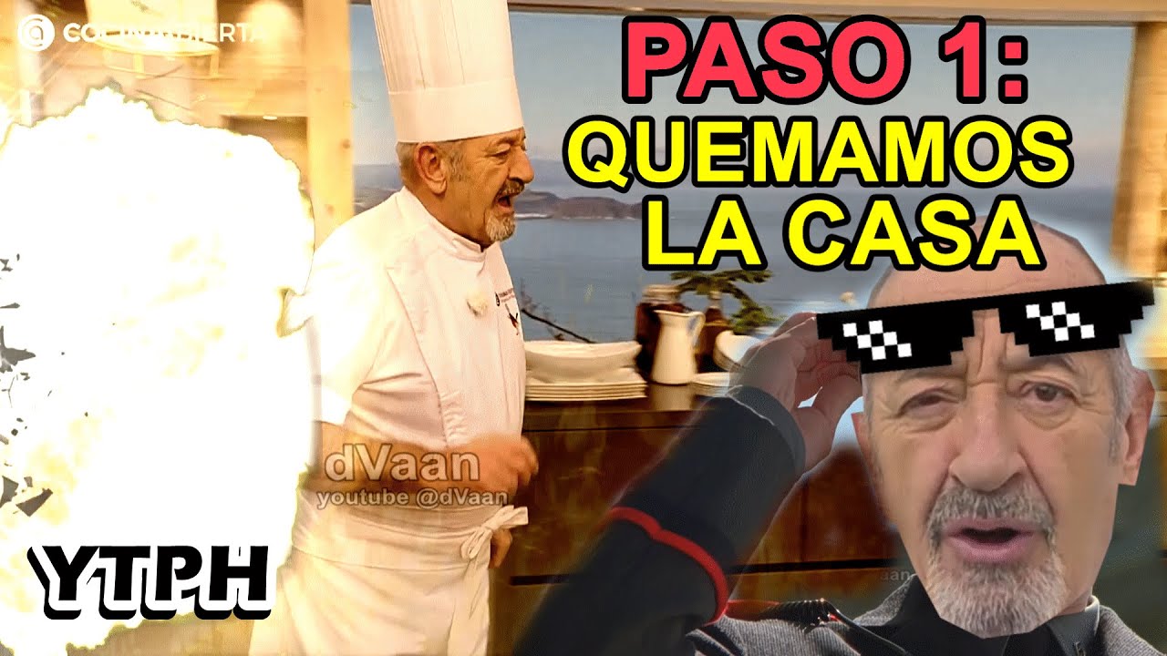 [YTPH] C&oacute;mo NO Cocinar - feat. Argui&ntilde;ano - Paso 1