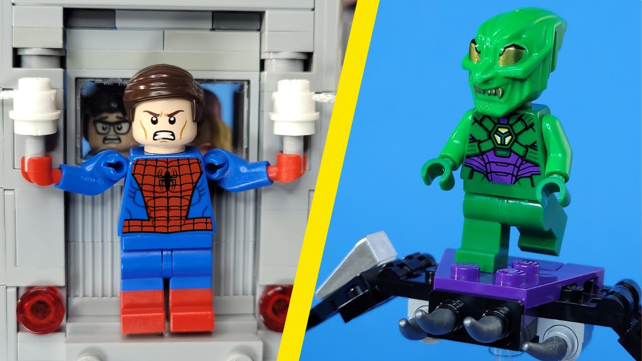 Я построил каждый фильм о Человеке-пауке из Lego