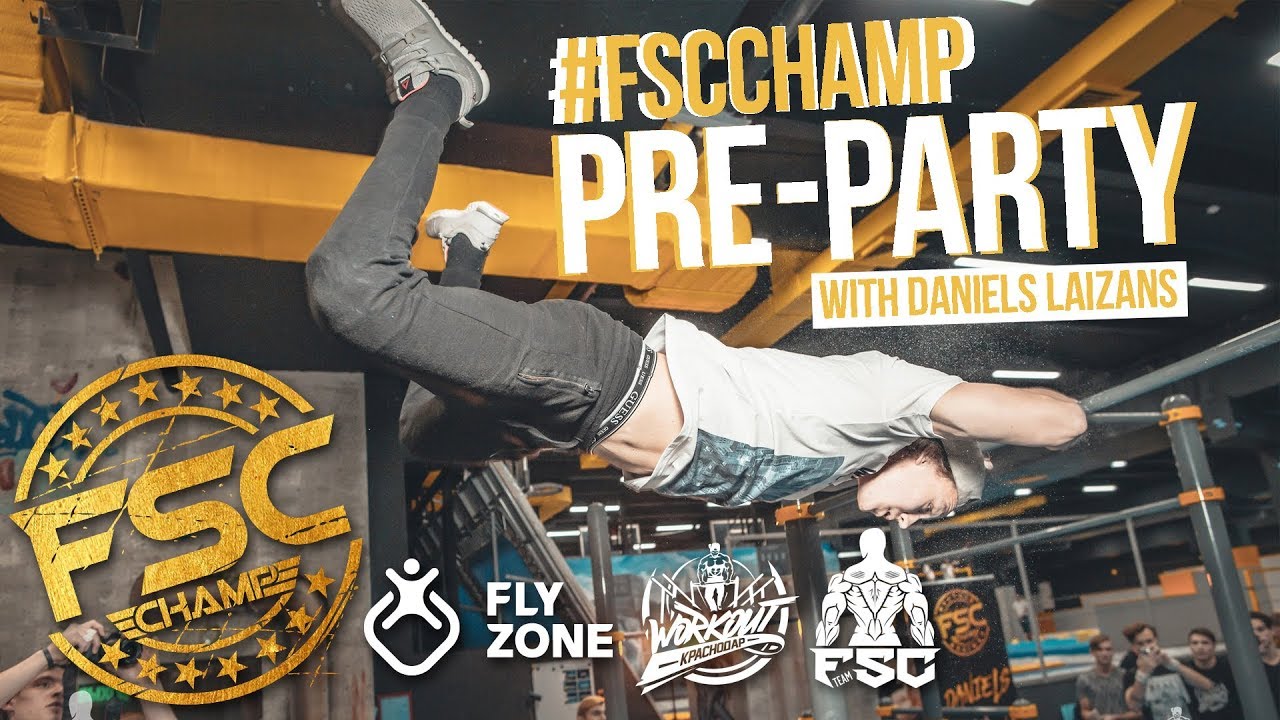 FSC CHAMP PRE-PARTY WITH DANIELS LAIZANS | CALISTHENICS & STREET WORKOUT MOTIVATION | #FSCT