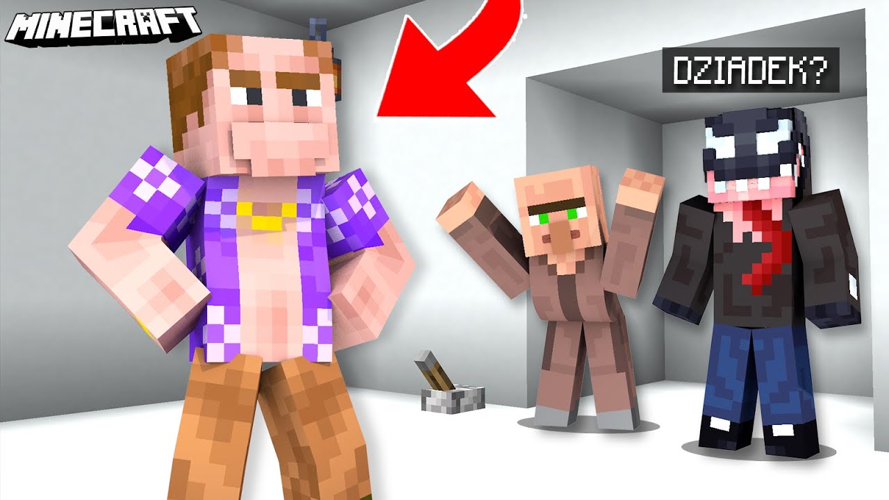 MINECRAFT, ale DZIADEK JEST MŁODY?! *szok*
