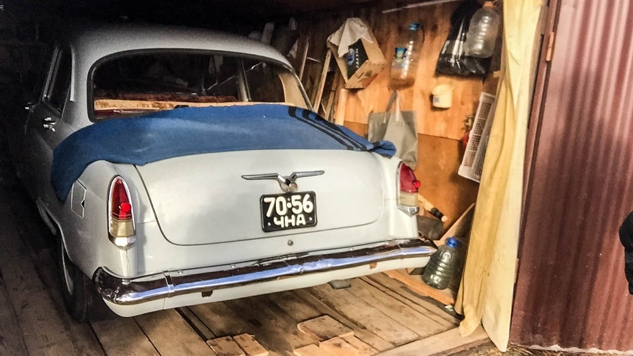 Гаражная находка: ГАЗ-21 Волга с малым пробегом Капсула времени GAZ Volga