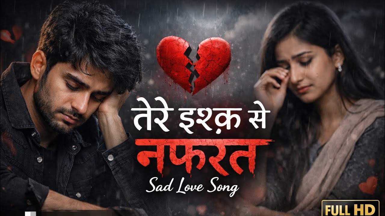 Tere ishq se Nafrat | broken heart 💔 New sad song 2026 | SadmusicLofi 