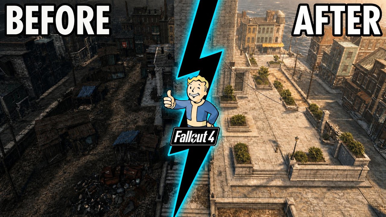 I Completely Restored Bunker Hill in Fallout 4